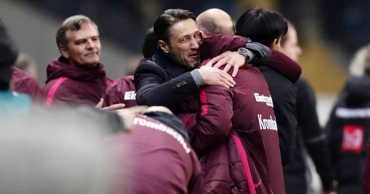 Niko Kovac freut sich darüber, dass seine Mannschaft ganz oben mit dabei ist.