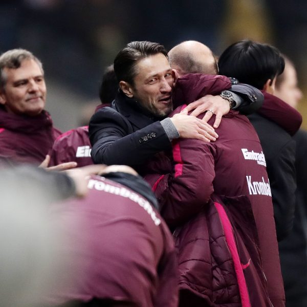 Niko Kovac freut sich darüber, dass seine Mannschaft ganz oben mit dabei ist.