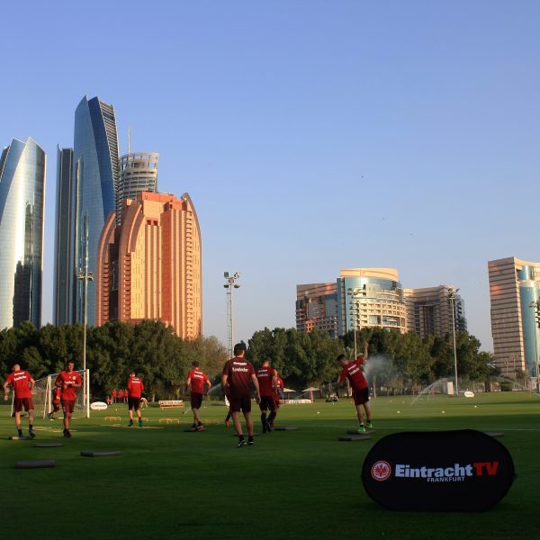 Die Eintracht bereitet sich im Winter bereits zum fünften Mal in der Wüste auf die Rückrunde vor.