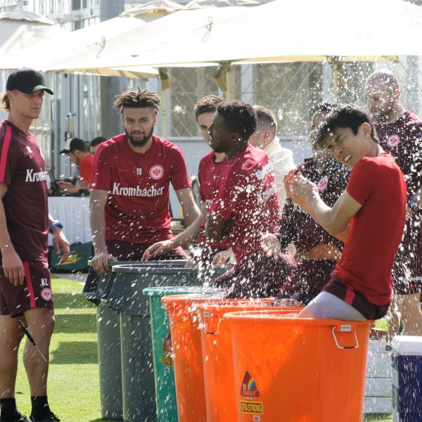 Nach intensivem Training gab