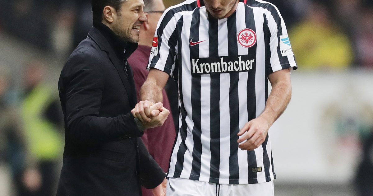 Niko Kovac und sein Kapitän Alex Meier - in der Hinserie fanden sie nicht immer zusammen.