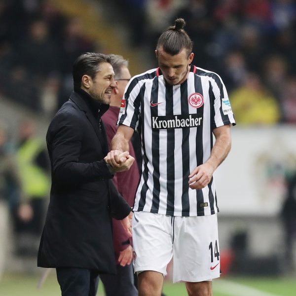 Niko Kovac und sein Kapitän Alex Meier - in der Hinserie fanden sie nicht immer zusammen.