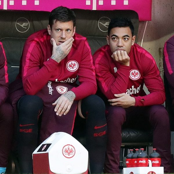Waren in München nicht nur auf der Ersatzbank zu finden: Marco Russ (li.) und Marco Fabián.