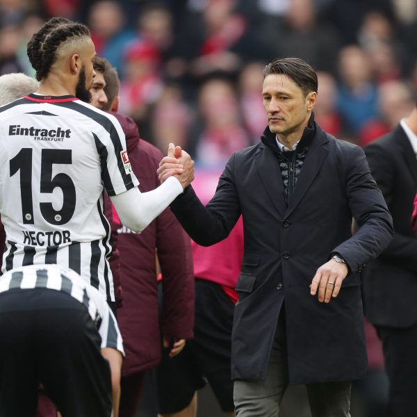 Trotz Niederlage war Trainer Kovac zufrieden.