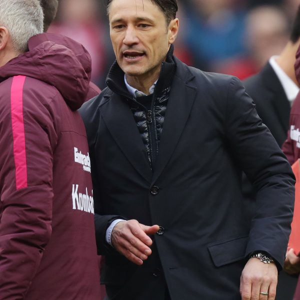 Eintracht-Trainer Niko Kovac nach dem Spiel in München.