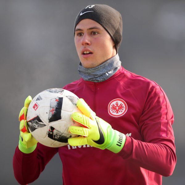 Heinz Lindner steht bei der SGE zumeist nur im Training auf dem Platz.