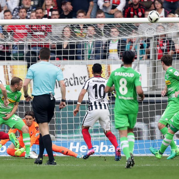 Der Ball wollte auch gestern einfach nicht ins Tor.