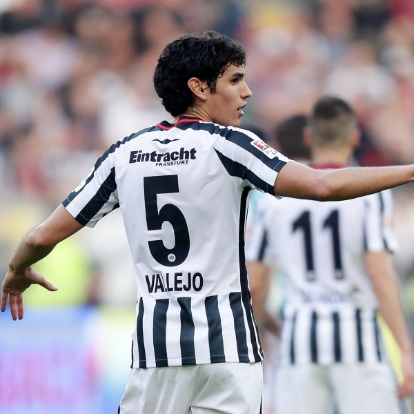  Es bleibt fraglich, ob Jesús Vallejo noch einmal im Trikot der SGE aufläuft.