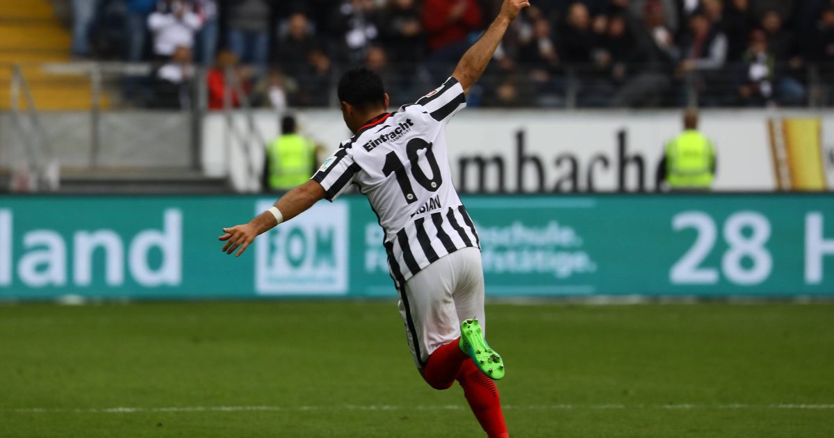 Dank Fabian drehte die SGE die Partie. Der erste Dreier seit zehn Spielen ist endlich eingetütet. (Bild: imago/Schüler)