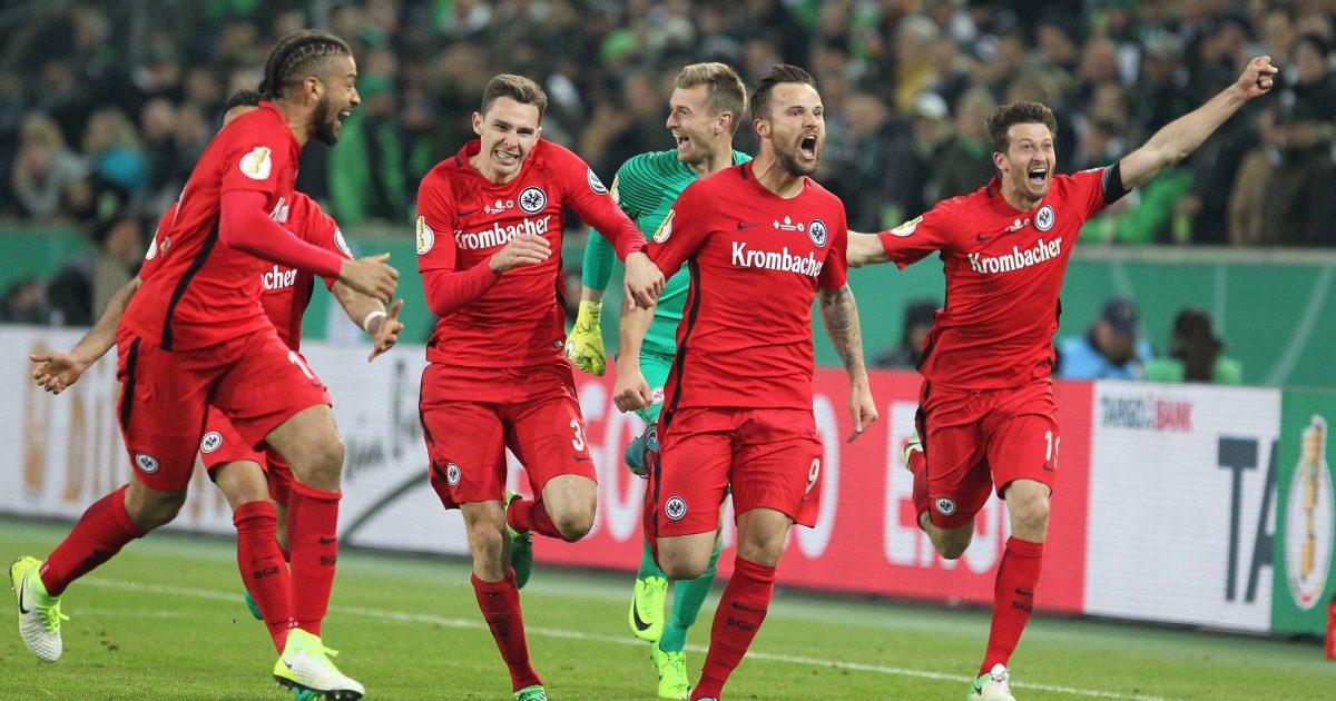 Hector, Hrgota, Hradecky, Seferovic und Abraham konnte nach dem letzten Elfer nichts mehr halten. (Foto: imago/osnapix)