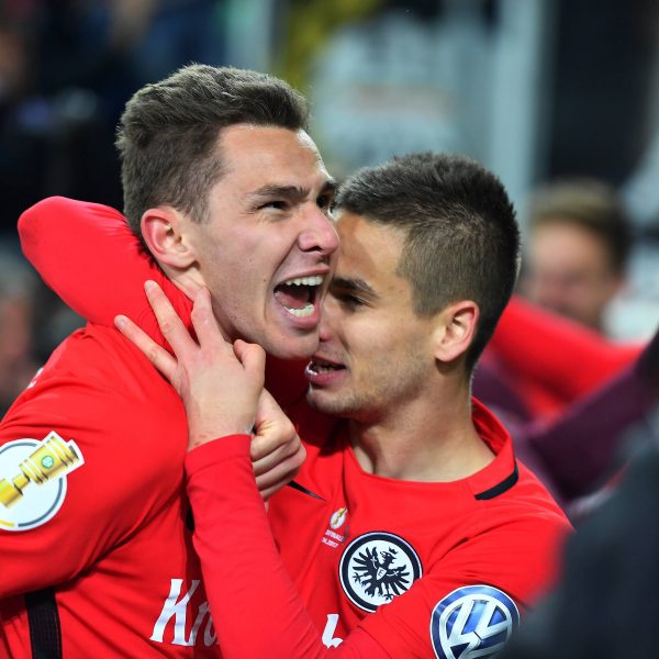  Trainer Kovac sah eine wild entschlossene Eintracht-Mannschaft, die unbedingt nach Berlin wollte.(Foto: Imago/Nordphoto/xMeuter)