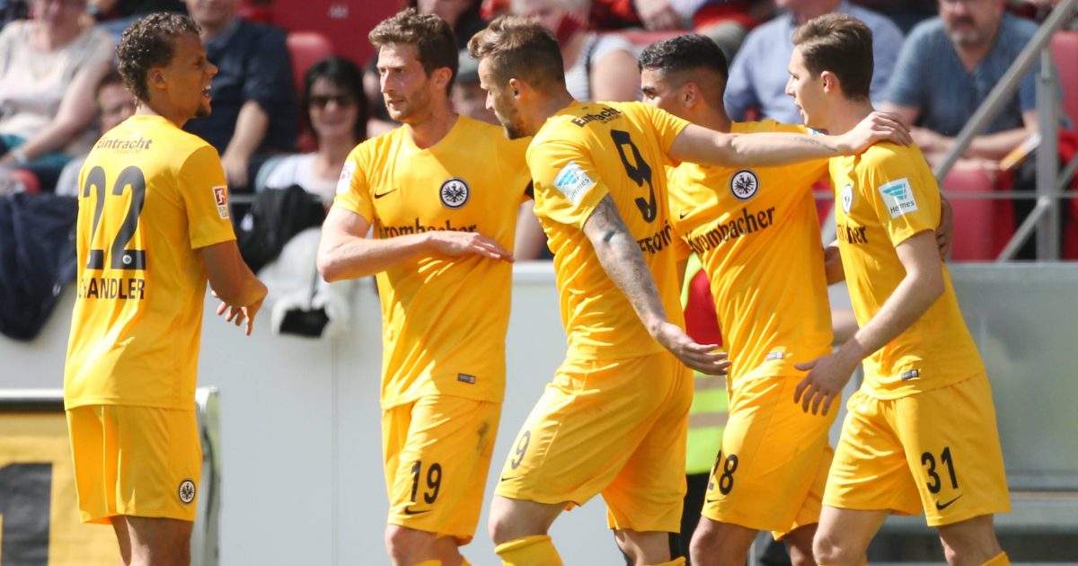 Jubel nach dem Führungstreffer. (Bild: imago/Thomas Frey)