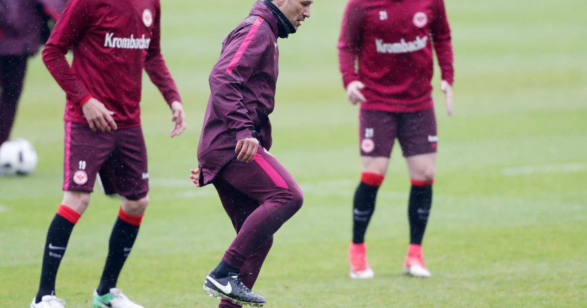 Trainer Niko Kovac geht als gutes Vorbild voran und erwartet weiter volle Spannung von seiner Mannschaft.