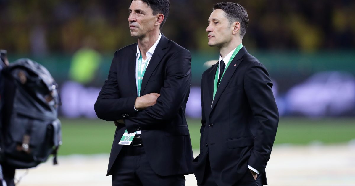 Hübner (links) und Kovac (rechts) müssen die neue Saison planen.