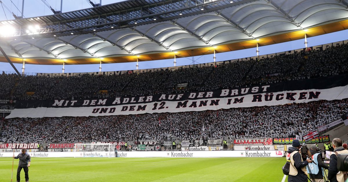  Auf den 12. Mann konnte sich Eintracht Frankfurt immer verlassen.
