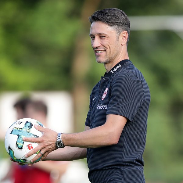  Niko Kovac ist mit dem Stand der Vorbereitung zufrieden.