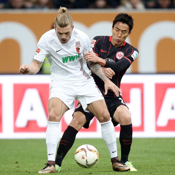  Frankfurt blieb gegen Augsburg in der vergangenen Saison ungeschlagen (1:1,3:1).