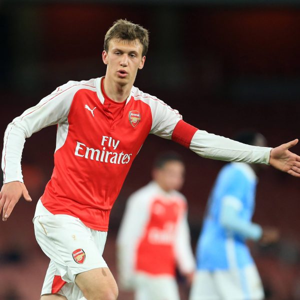  Noch beim FC Arsenal - bald bei der SGE? Der Pole Krystian Bielik soll kurz vor einem Wechsel stehen. (Foto: imago/sportimage)