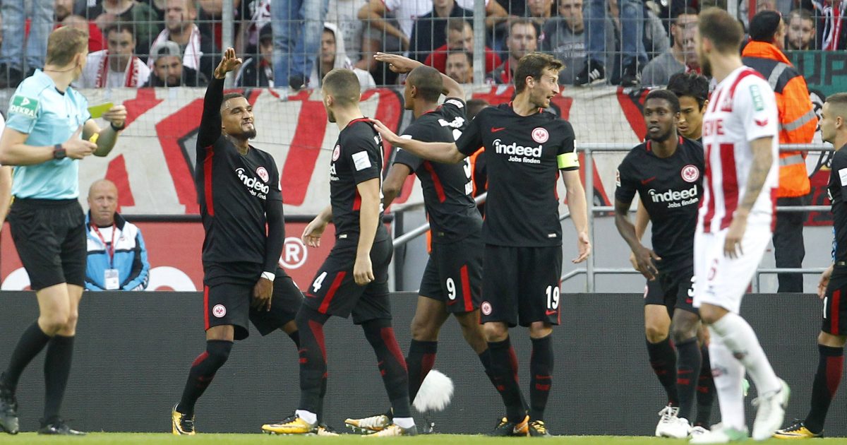  Der Jubel von Boateng und Haller nach dem Führungstreffer. (Bild: imago/mika)