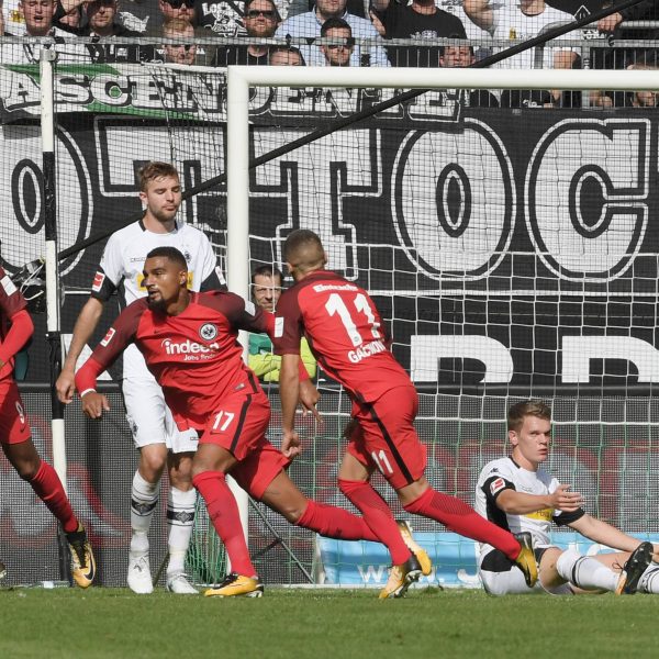  Boateng jubelt über seinen Siegtreffer zum Auswärtssieg in Mönchengladbach. (Foto: imago/Team 2)