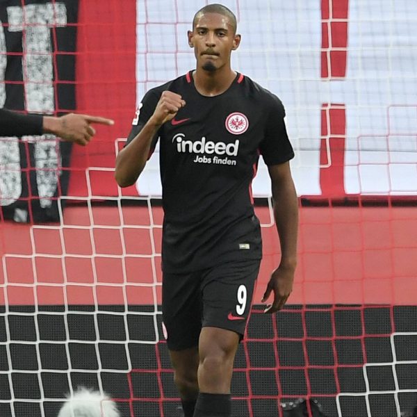  Haller trifft zum ersten Mal in der Bundesliga und beschert der Eintracht damit einen wichtigen Auswärtssieg in Köln. (Bild: imago/Team 2)