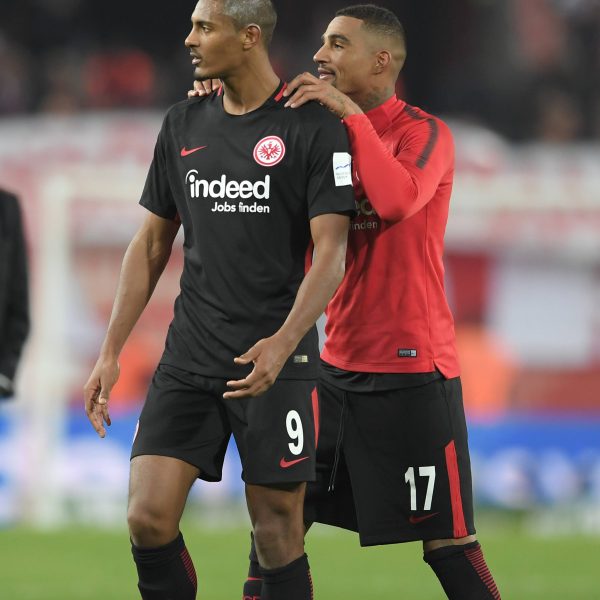  Sebastien Haller hatte endlich Grund zum Jubeln. Sein verwandelter Elfmeter brachte der Eintracht den Sieg. (Bild: imago/Team 2)