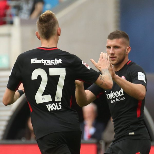  Konnten nur noch den Anschlusstreffer beisteuern - Wolf und Rebic.