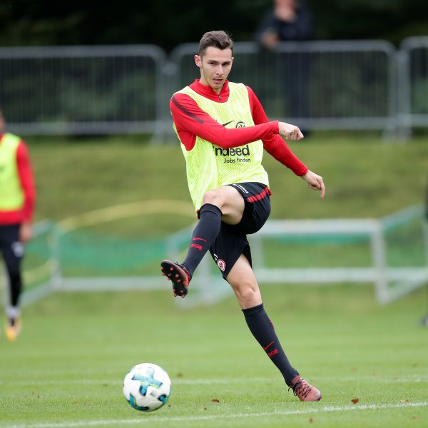  Branimir Hrgota traf gegen den SV Sandhausen doppelt.