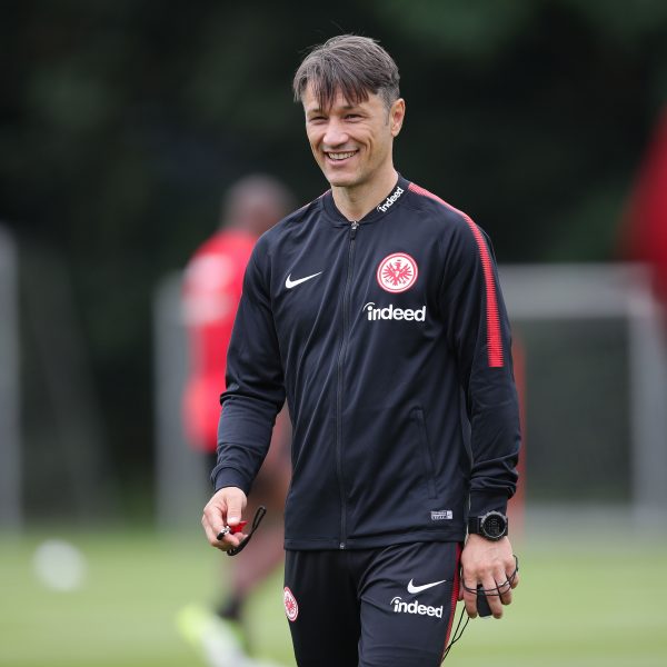  Trainer Niko Kovac bekennt sich zur Eintracht und freut sich auf das Spiel gegen die Hoffenheimer.
