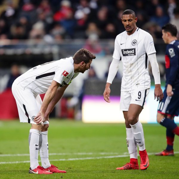  Trotz des großem Kampf musste sich die Eintracht am Ende knapp geschlagen geben.