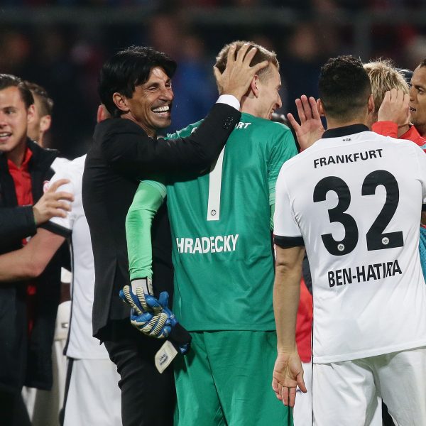  Lukas Hradecky steht Woche für Woche unangefochten zwischen den Pfosten bei Eintracht Frankfurt