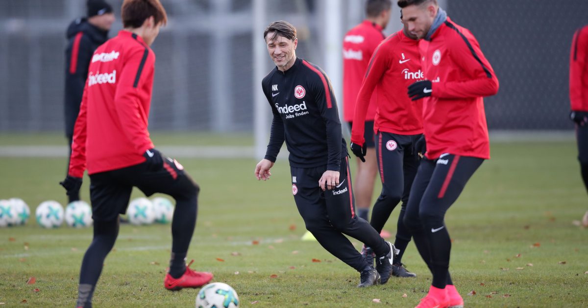  Die Eintracht begann heute, sich auf die Rückrunde vorzubereiten.