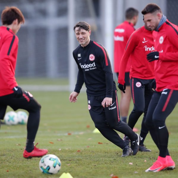  Die Eintracht begann heute, sich auf die Rückrunde vorzubereiten.