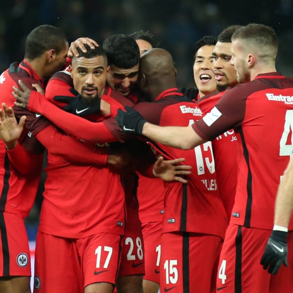 Kevin-Prince Boateng jubelte nach seinem Siegtreffer verhalten. Foto: imago/Jan Huebner
