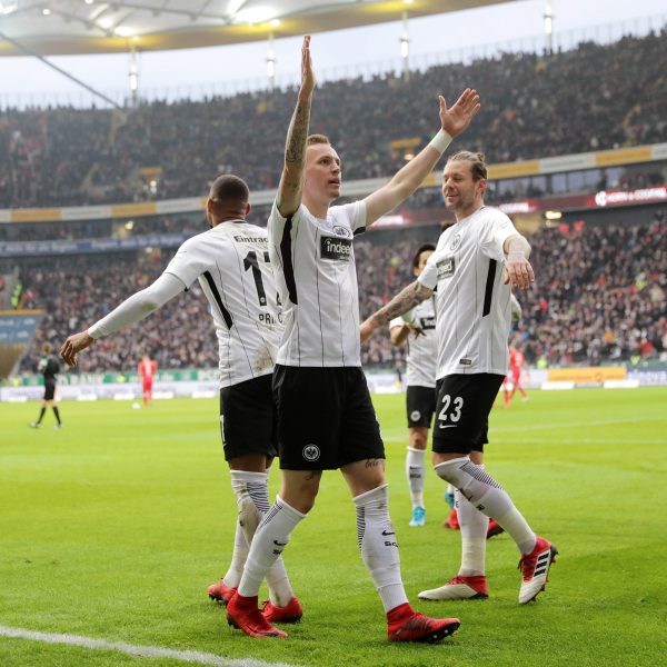  Marius Wolf lieferte erneut eine überragende Partie ab. Die Eintracht kommt nun auch im eigenen Stadion mehr und mehr in Fahrt.