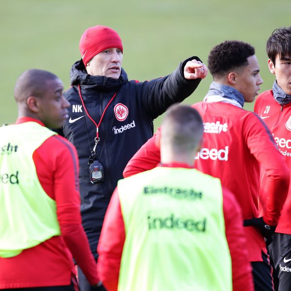  Niko Kovac schätzt den breiten Kader der SGE.