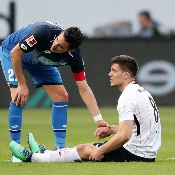  Luka Jovic traf bereits im vierten Spiel hintereinander.