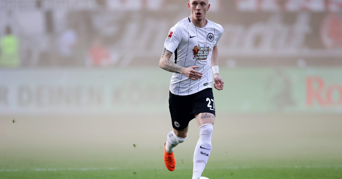  Der 22-Jährige hat eine beeindruckende Entwicklung genommen: Marius Wolf ist aktuell Topscorer der Eintracht.