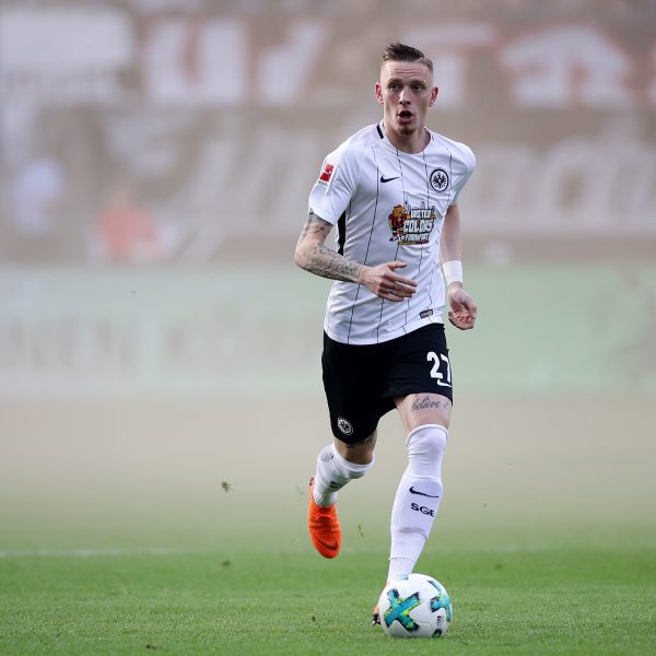  Der 22-Jährige hat eine beeindruckende Entwicklung genommen: Marius Wolf ist aktuell Topscorer der Eintracht.