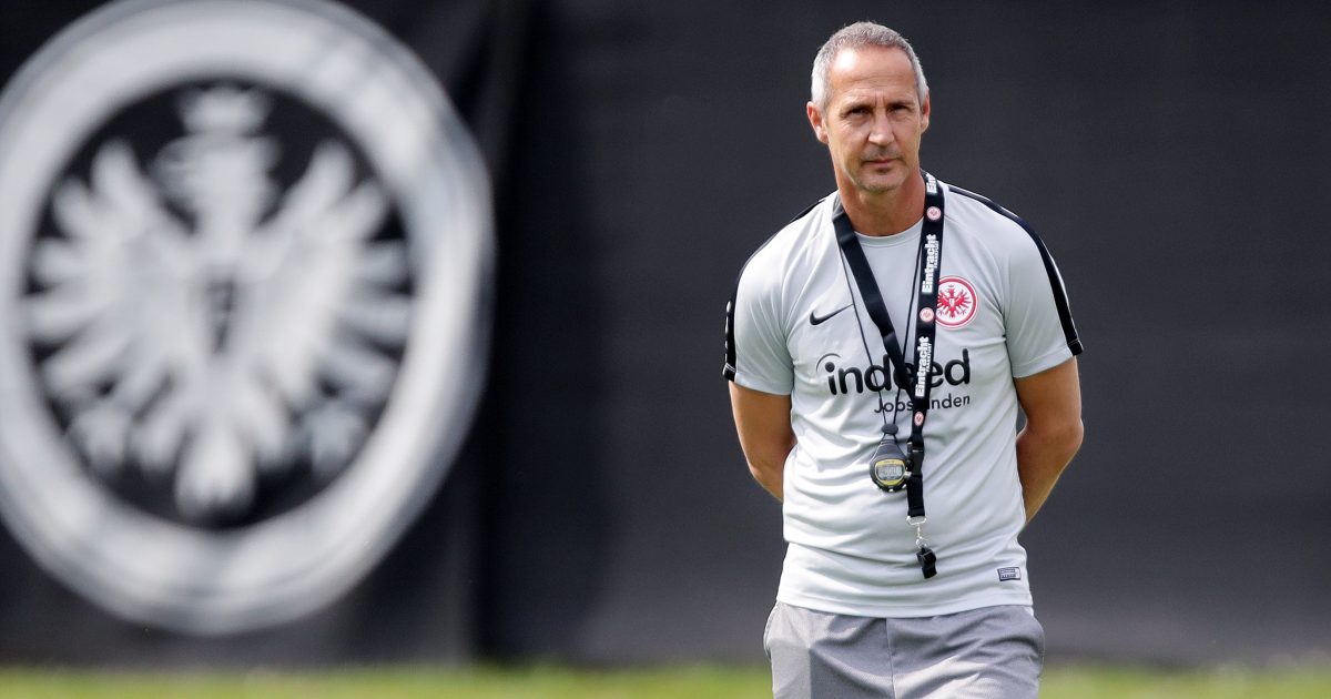  Eintrachts neuer Trainer Adi Hütter hat in Frankfurt die 