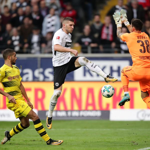  Ante Rebic trainierte diese Woche meistens noch individuell. Es ist fraglich, ob er für den BVB fit wird.