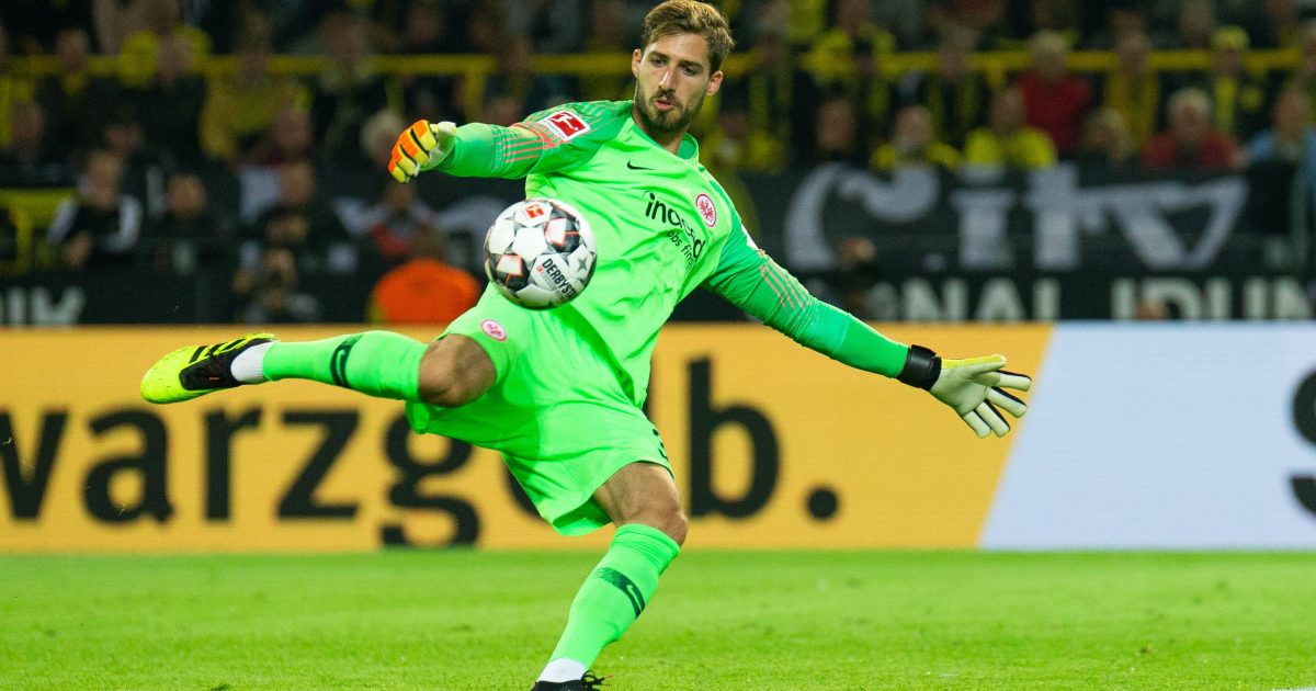  Kevin Trapp sah eine ordentliche Partie seiner Mannschaft, obgleich das Ergebnis für die Frankfurter nicht zufriedenstellend war. (Foto: imago/Jan Hübner)