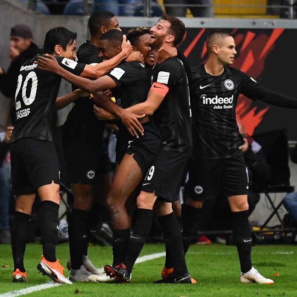  Gelson Fernandes erzielte mit seinem ersten Bundesligator für die Eintracht die 1:0-Führung gegen Leipzig. (Foto: imago/Jan Hübner)