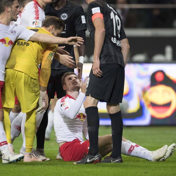  Timo Werner wurde gestern Abend heftig kritisiert. Foto: imago/ Sven Simon