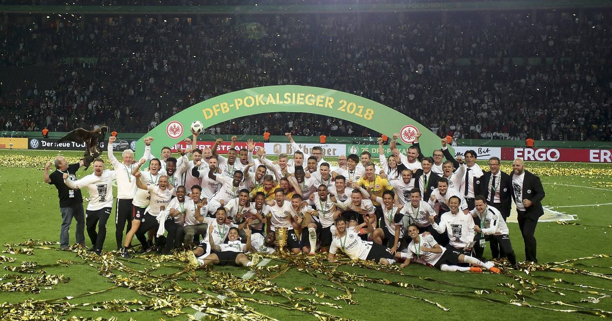  Der DFB-Pokalsieger von 2018 ist jetzt auch Hessens Mannschaft des Jahres. (Foto: imago/DeFodi)