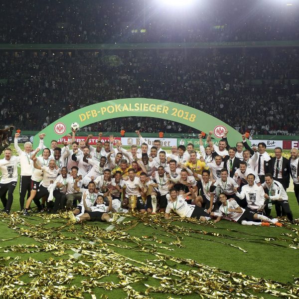  Der DFB-Pokalsieger von 2018 ist jetzt auch Hessens Mannschaft des Jahres. (Foto: imago/DeFodi)