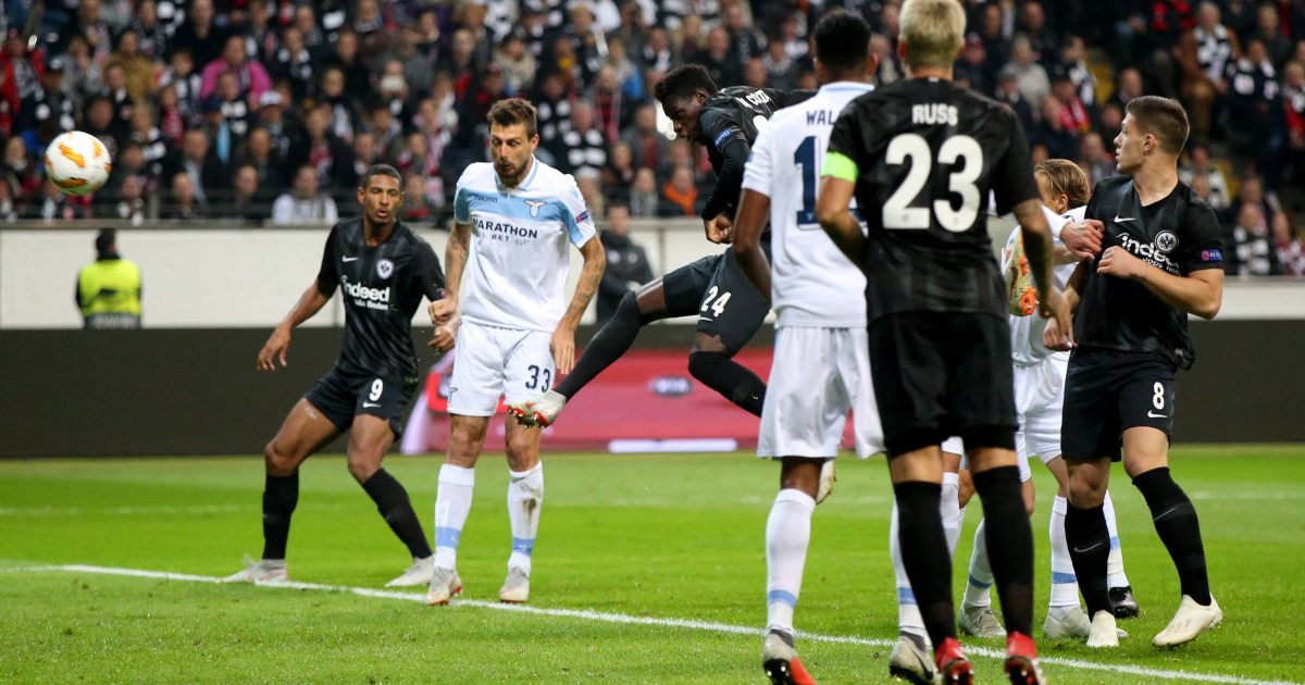  Danny da Costa trifft in der 4. Minute früh sehenswert zur 1:0-Führung gegen Lazio. (Foto: imago/HMB-Media)