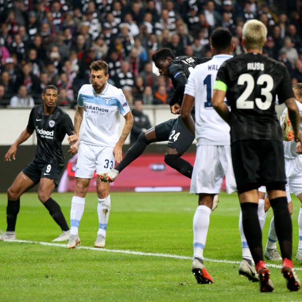  Danny da Costa trifft in der 4. Minute früh sehenswert zur 1:0-Führung gegen Lazio. (Foto: imago/HMB-Media)