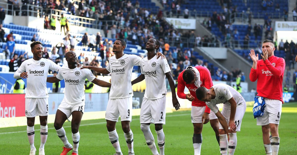 3 Siege in 1 Woche. Die Eintracht meldet sich auch in der Bundesliga eindrucksvoll zurück. (Bild: imago/Jan Hübner)