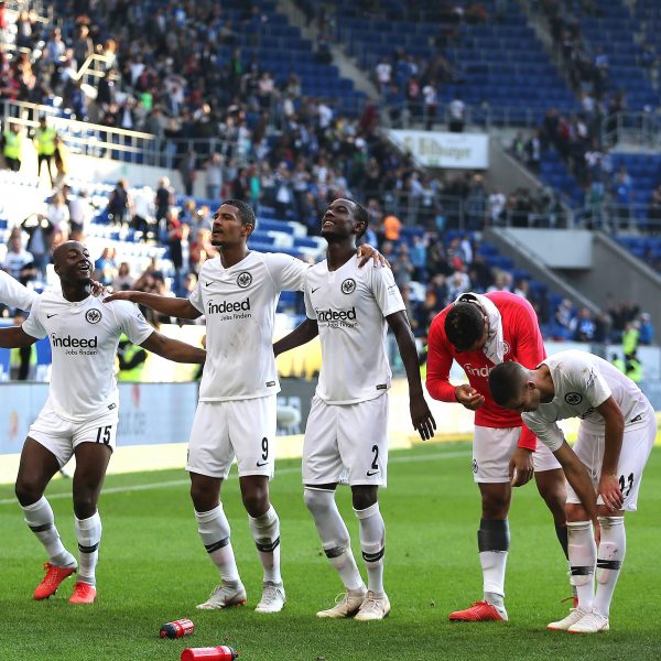  3 Siege in 1 Woche. Die Eintracht meldet sich auch in der Bundesliga eindrucksvoll zurück. (Bild: imago/Jan Hübner)